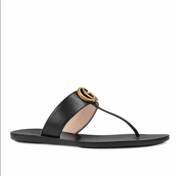 gucci marmont slippers